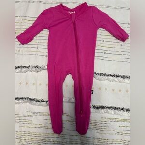 Kyte Baby - Zipper Pajamas in Raspberry